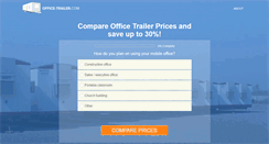 Desktop Screenshot of office-trailer.com